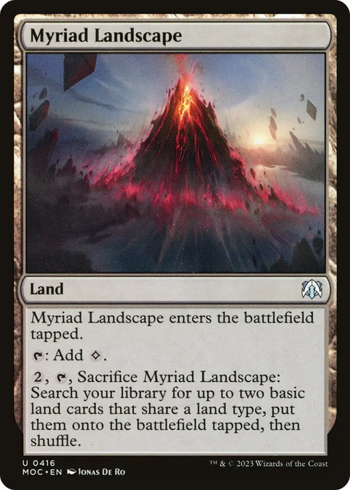 Myriad Landscape [March of the Machine Commander] - MTG Single