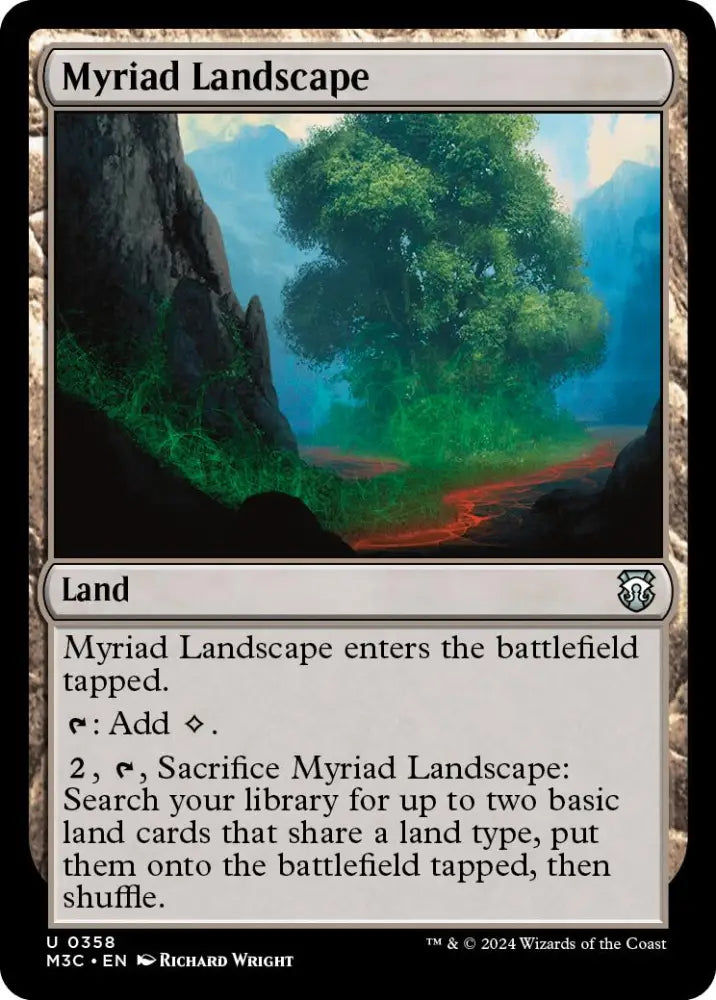 Myriad Landscape [Modern Horizons 3 Commander] - MTG Single