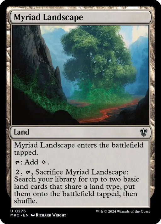 Myriad Landscape [Murders at Karlov Manor Commander] - MTG Single