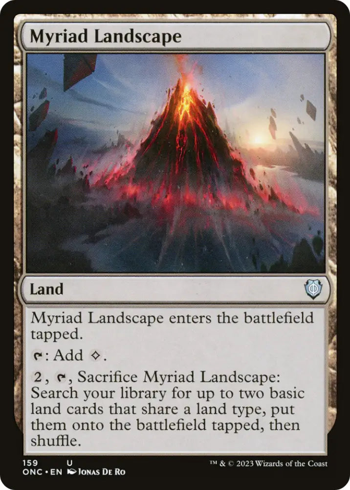 Myriad Landscape [Phyrexia: All Will Be One Commander] - MTG Single