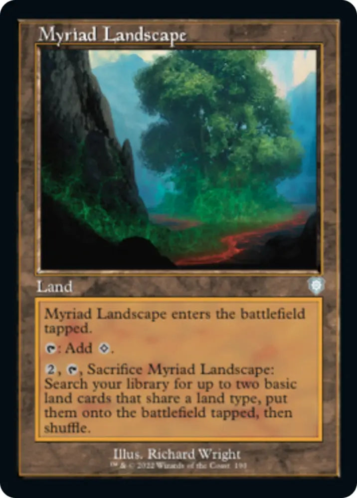 Myriad Landscape (Retro) [The Brothers’ War Commander] - MTG Single