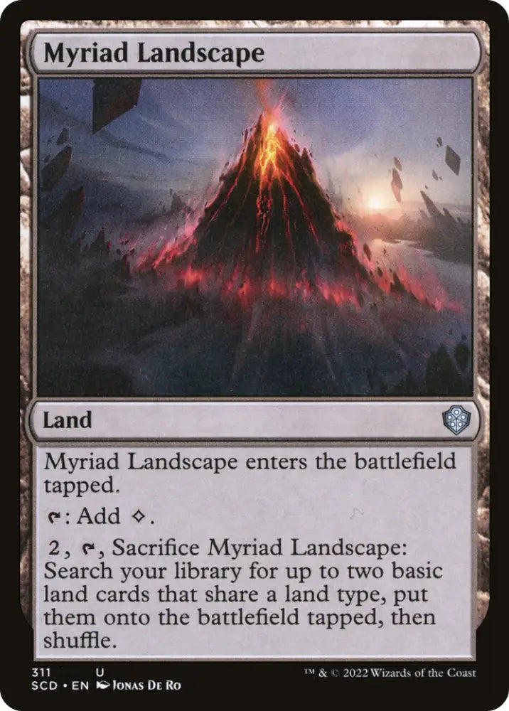 Myriad Landscape [Starter Commander Decks] - MTG Single