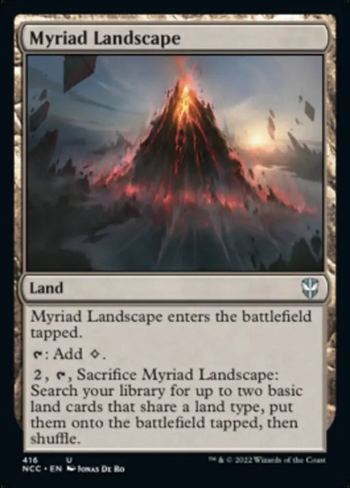 Myriad Landscape [Streets of New Capenna Commander] - MTG Single