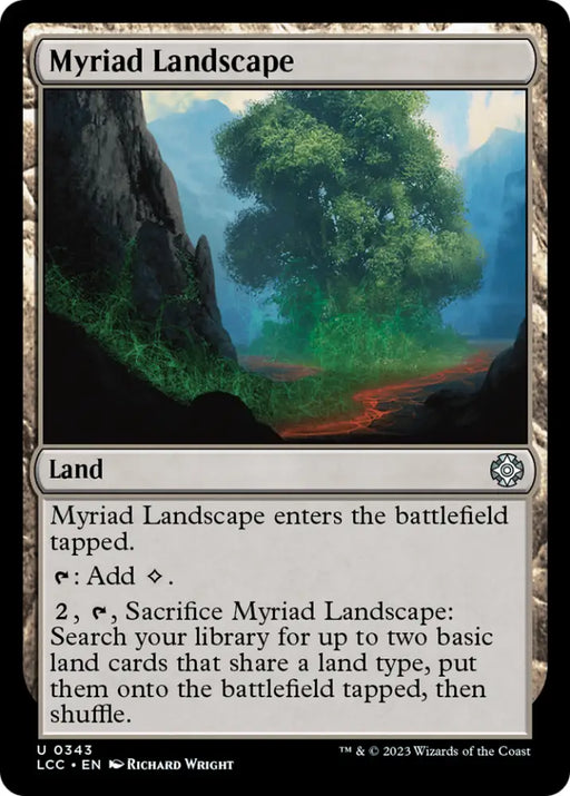 Myriad Landscape [The Lost Caverns of Ixalan Commander] - MTG Single