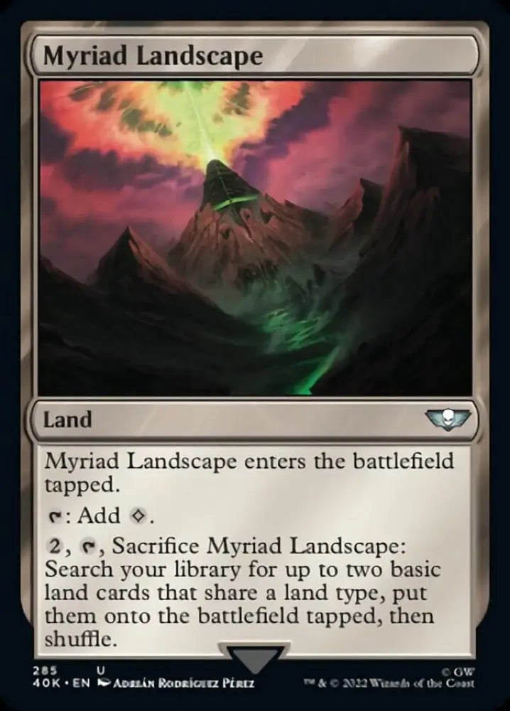 Myriad Landscape [Warhammer 40,000] - MTG Single