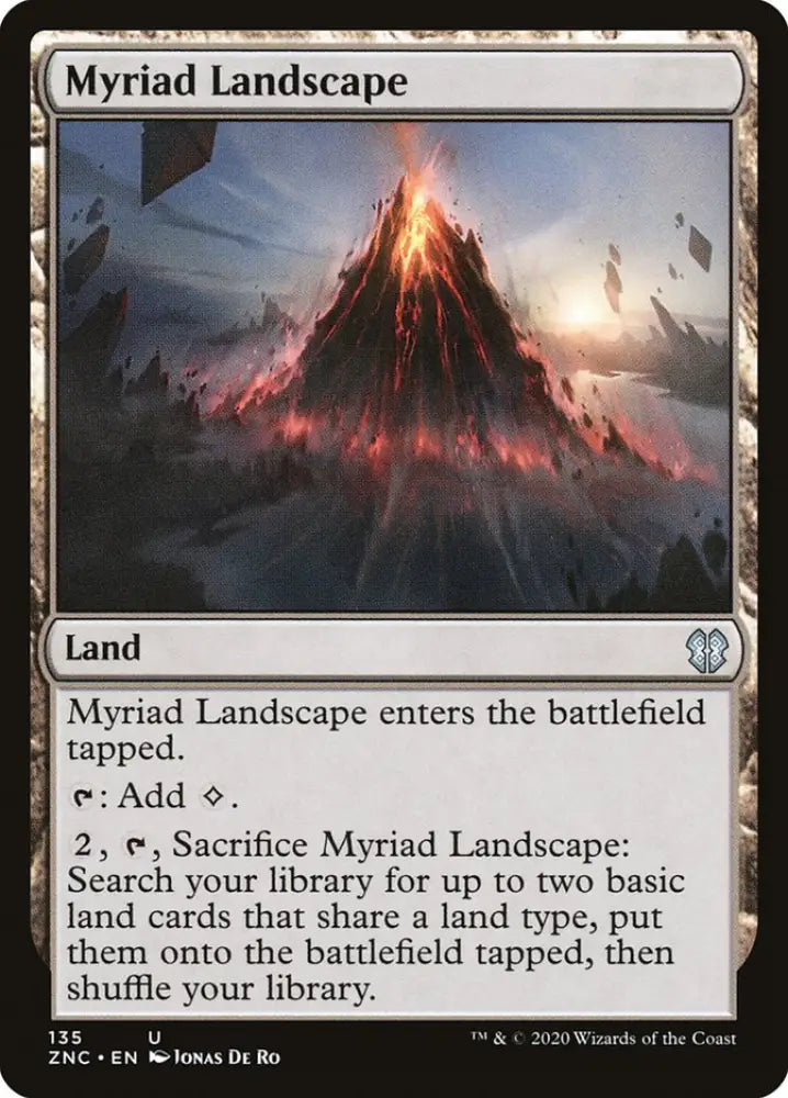 Myriad Landscape [Zendikar Rising Commander] - MTG Single