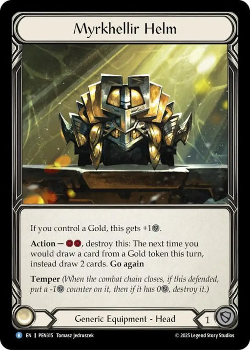 Myrkhellir Helm (PEN315) [Compendium of Rathe]