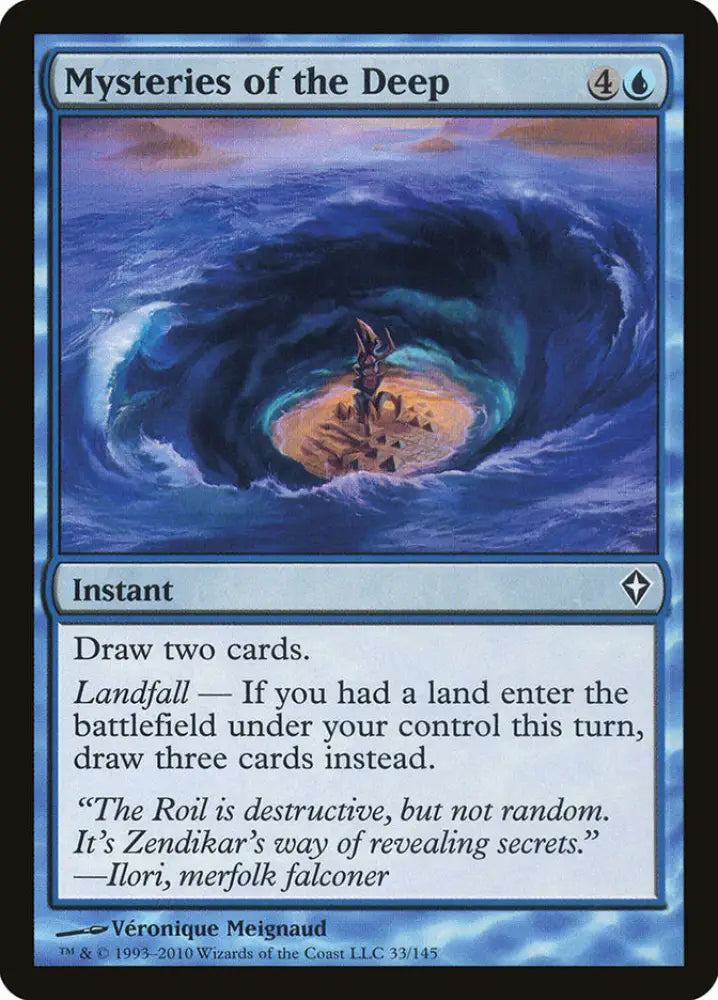Mysteries of the Deep [Worldwake] - MTG Single