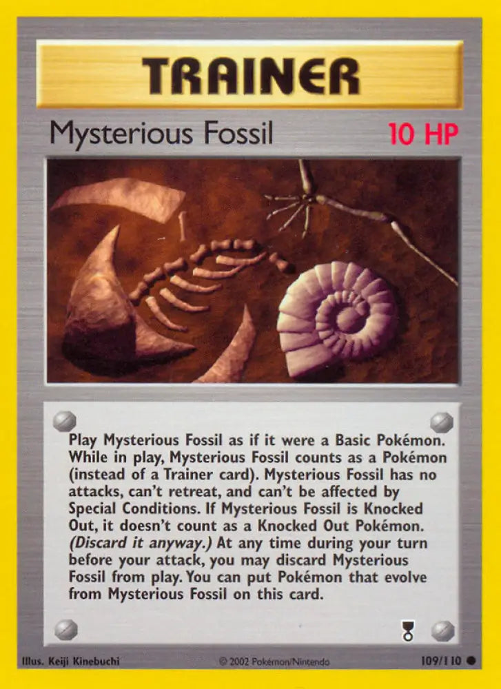 Mysterious Fossil (109/110) [Legendary Collection] - Pokemon Single