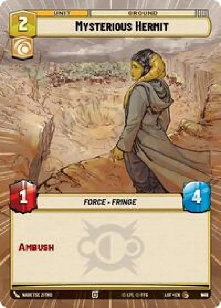 Mysterious Hermit (Hyperspace Foil) (948) [Legends of the Force]