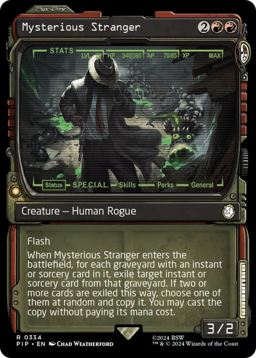 Mysterious Stranger (Showcase) [Fallout] - MTG Single