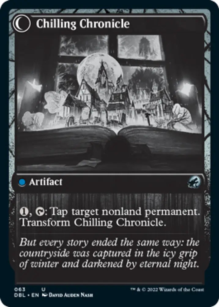 Mysterious Tome // Chilling Chronicle [Innistrad: Double Feature] - MTG Single