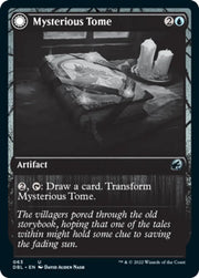 Mysterious Tome // Chilling Chronicle [Innistrad: Double Feature] - MTG Single