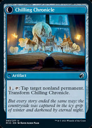Mysterious Tome // Chilling Chronicle [Innistrad: Midnight Hunt] - MTG Single