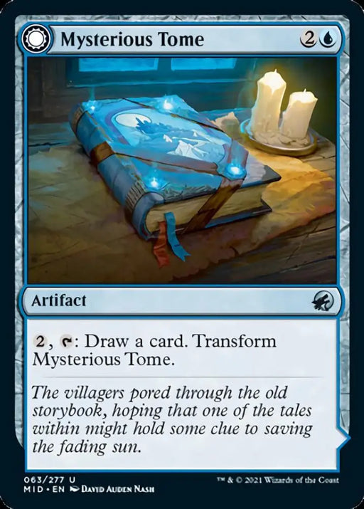 Mysterious Tome // Chilling Chronicle [Innistrad: Midnight Hunt] - MTG Single