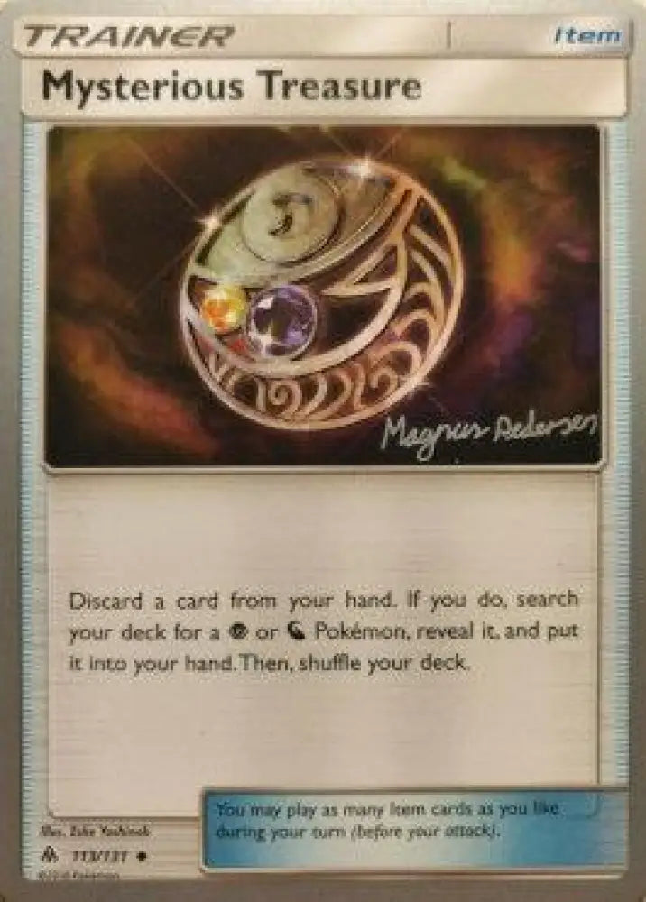 Mysterious Treasure (113/131) (Garbanette - Magnus Pedersen) [World Championships 2018] - Pokemon Single