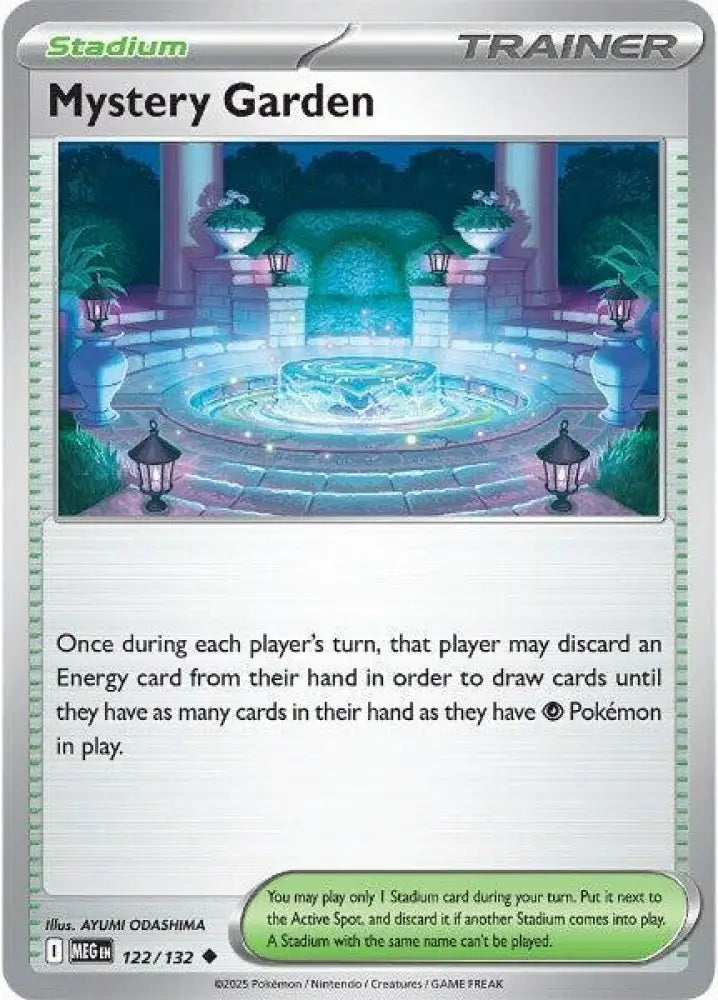 Mystery Garden - 122/132 [ME01: Mega Evolution]