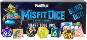 Mystery Misfit Sharp Edge Resin Polyhedral Dice Set - Accessoire