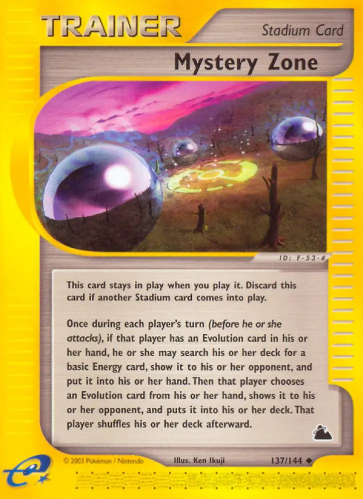 Mystery Zone (137/144) [Skyridge] - Pokemon Single