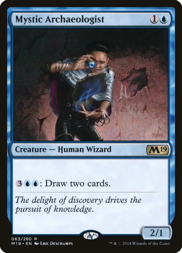 Mystic Archaeologist [Core Set 2019] - MTG Single