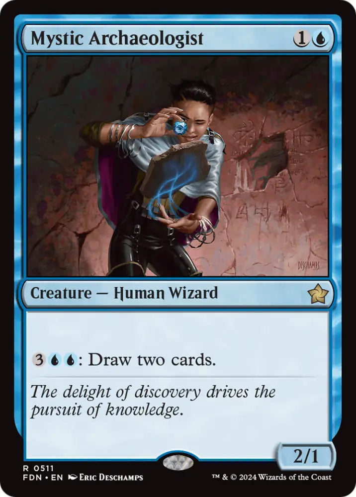 Mystic Archaeologist [Foundations] - MTG Single