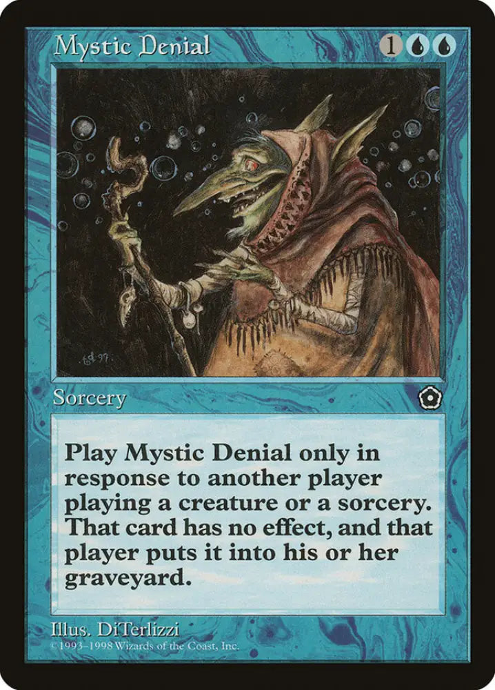 Mystic Denial [Portal Second Age] - MTG Single