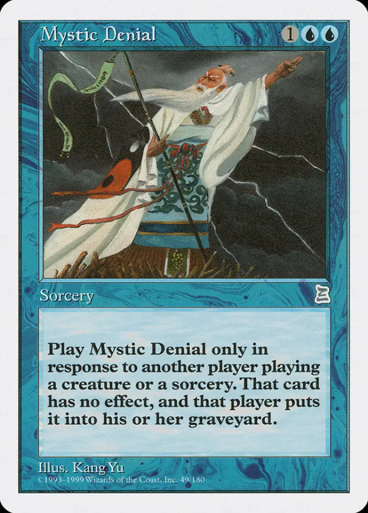 Mystic Denial [Portal Three Kingdoms] - MTG Single