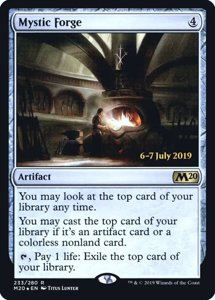 Mystic Forge [Core Set 2020 Prerelease Promos] - MTG Single