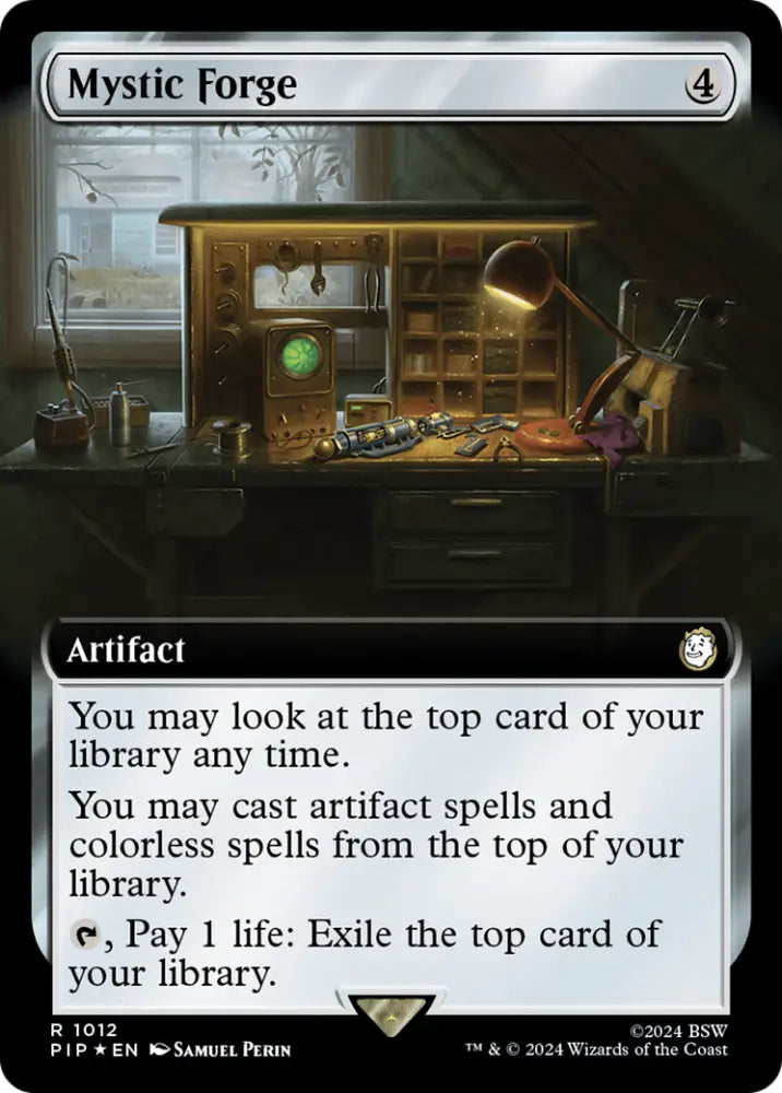 Mystic Forge (Extended Art) (Surge Foil) [Fallout] - MTG Single