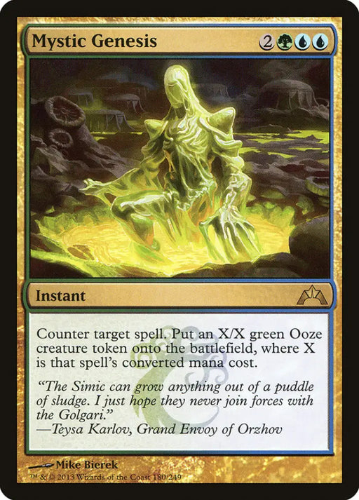 Mystic Genesis [Gatecrash] - MTG Single