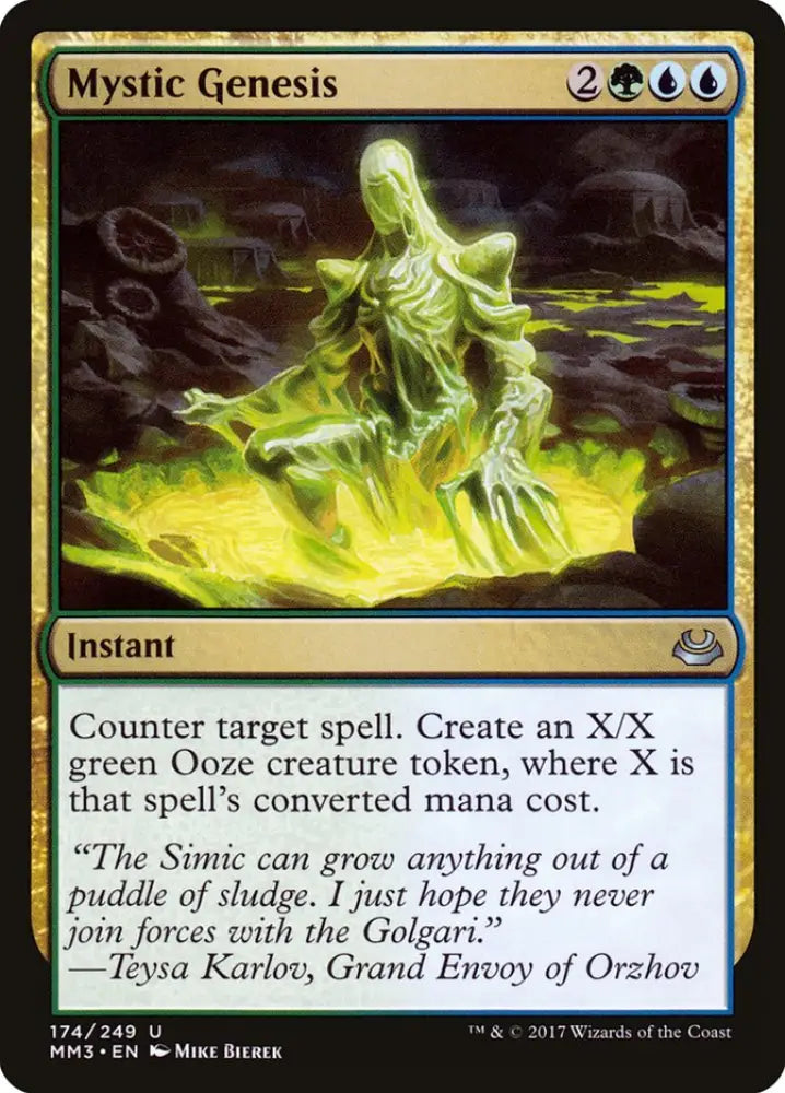 Mystic Genesis [Modern Masters 2017] - MTG Single