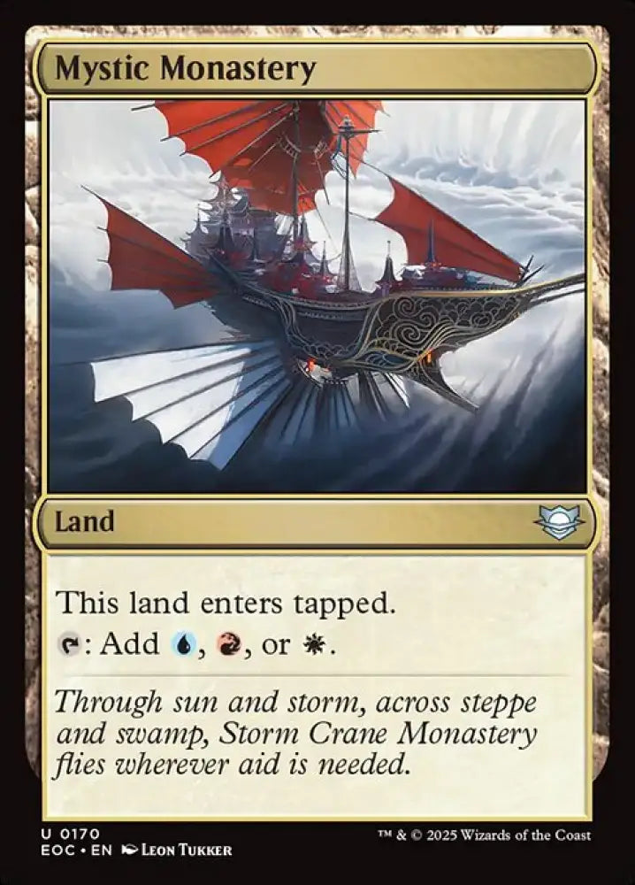 Mystic Monastery (170) [Edge of Eternities Commander]