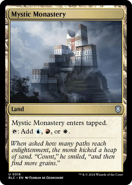 Mystic Monastery [Bloomburrow Commander] - MTG Single