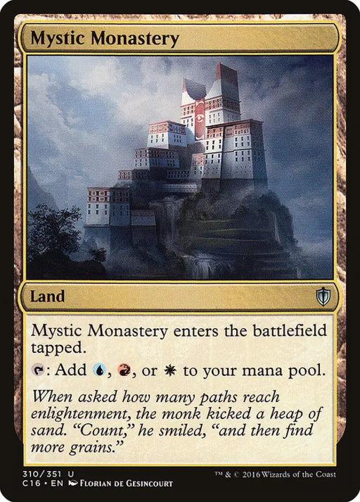 Mystic Monastery [Commander 2016] - MTG Single