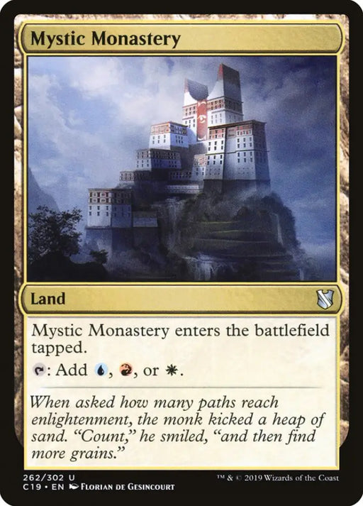 Mystic Monastery [Commander 2019] - MTG Single