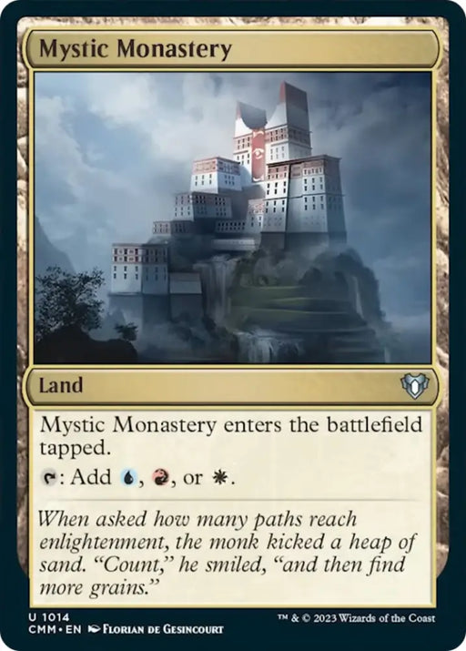 Mystic Monastery [Commander Masters] - MTG Single