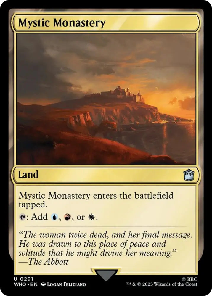 Mystic Monastery [Doctor Who] - MTG Single