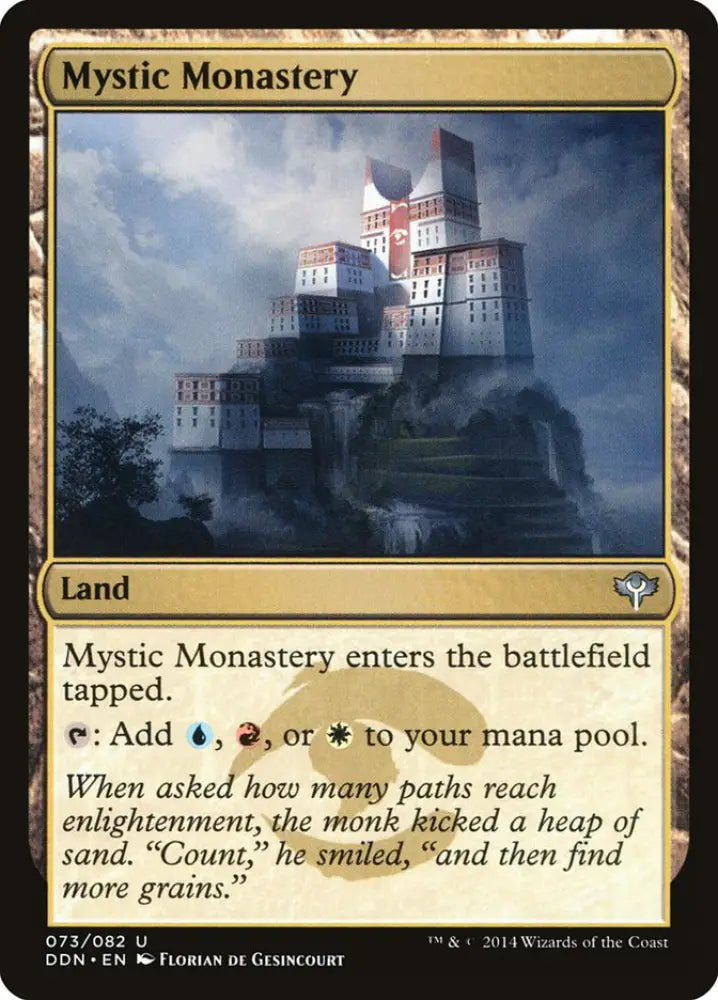 Mystic Monastery [Duel Decks: Speed vs. Cunning] - MTG Single