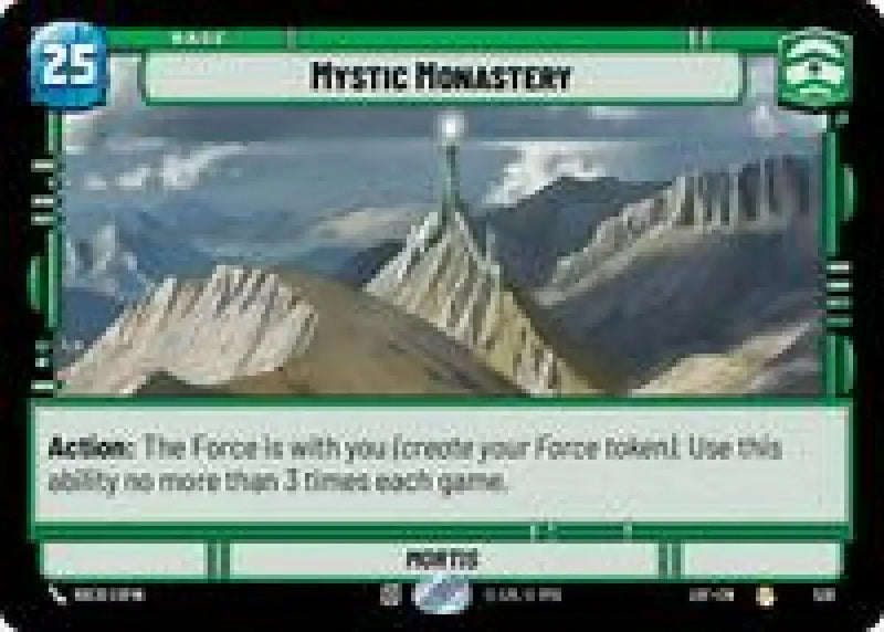 Mystic Monastery (Foil) (530) [Legends of the Force]