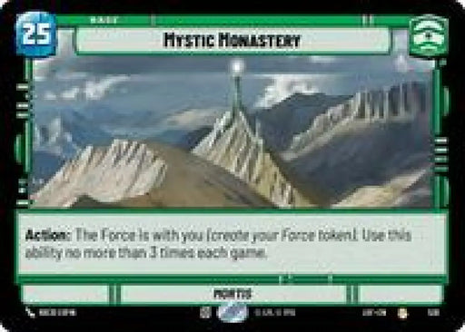 Mystic Monastery (Foil) (530) [Legends of the Force]