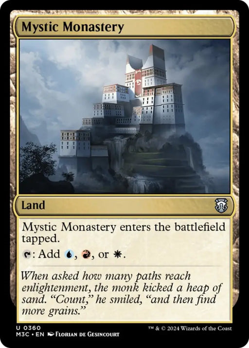 Mystic Monastery [Modern Horizons 3 Commander] - MTG Single