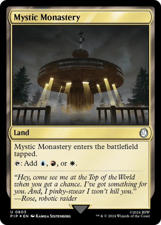 Mystic Monastery (Surge Foil) [Fallout] - MTG Single