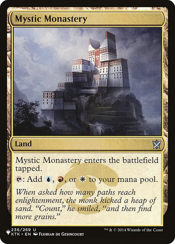 Mystic Monastery [The List] - MTG Single