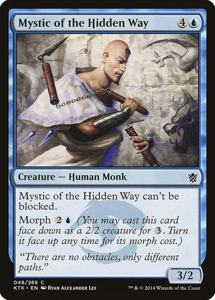 Mystic of the Hidden Way [Khans of Tarkir] - MTG Single