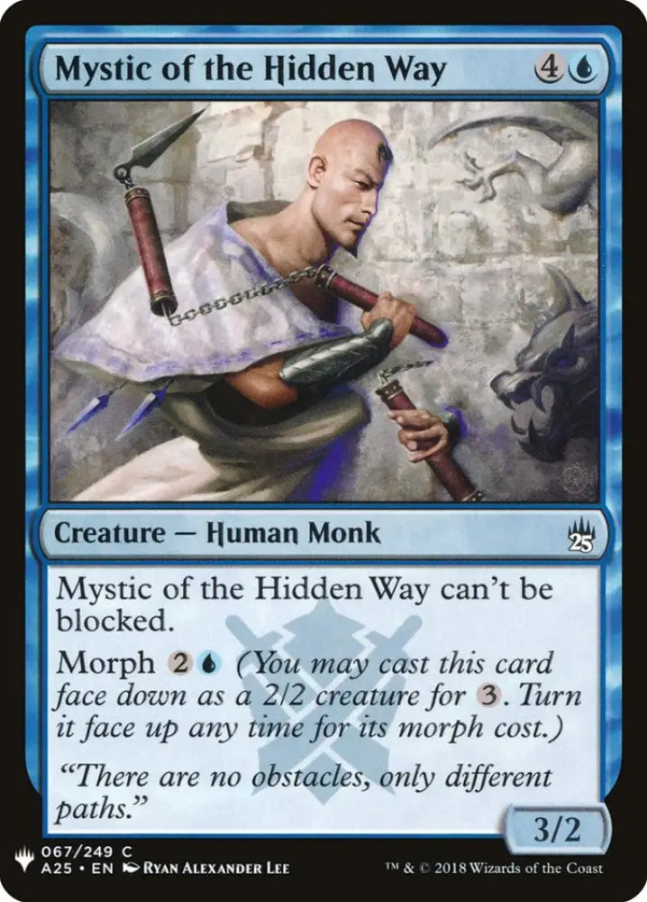 Mystic of the Hidden Way [Mystery Booster] - MTG Single