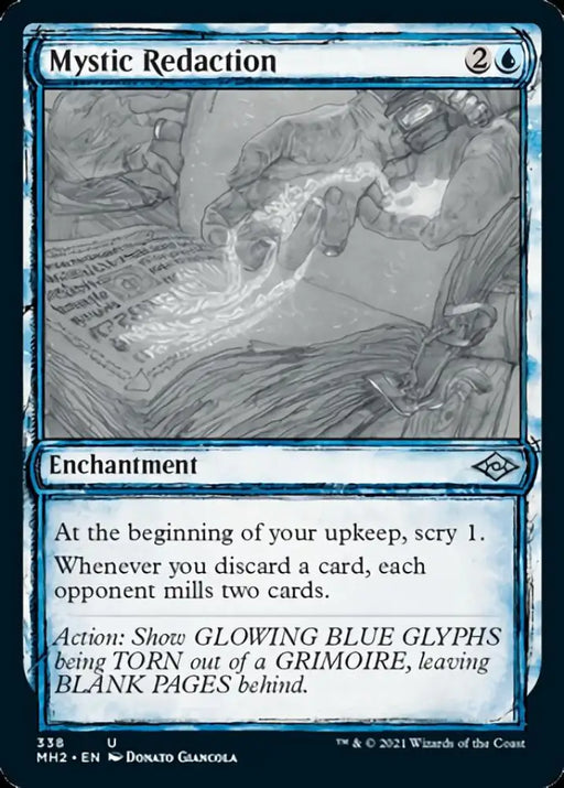 Mystic Redaction (Sketch) [Modern Horizons 2] - MTG Single
