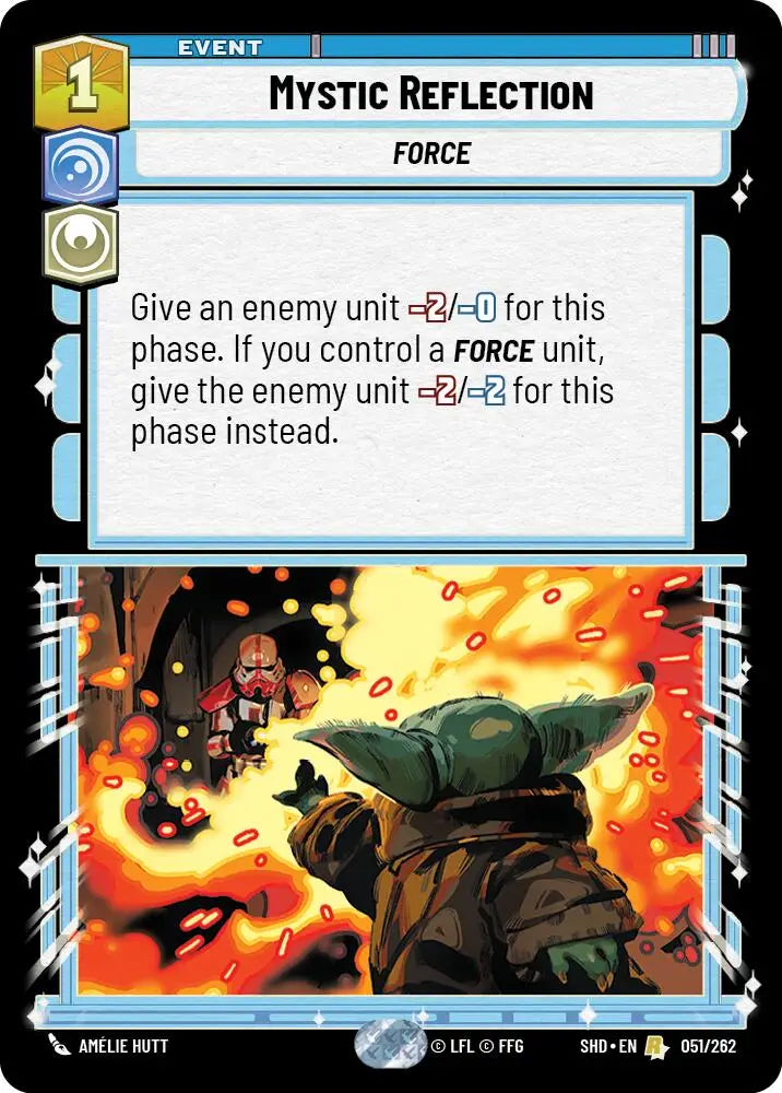 Mystic Reflection (051/262) [Shadows of the Galaxy] - Star Wars: Unlimited Single
