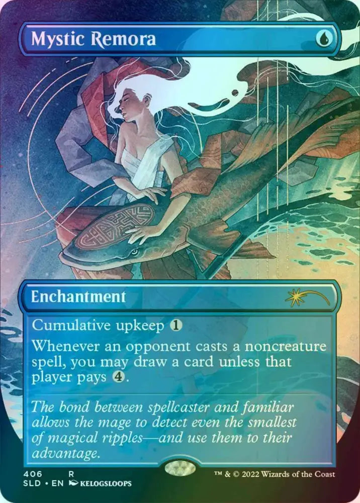 Mystic Remora (Borderless) [Secret Lair Drop Series] - MTG Single