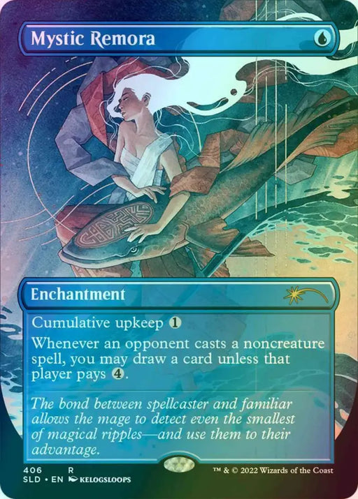 Mystic Remora (Borderless) [Secret Lair Drop Series] - MTG Single