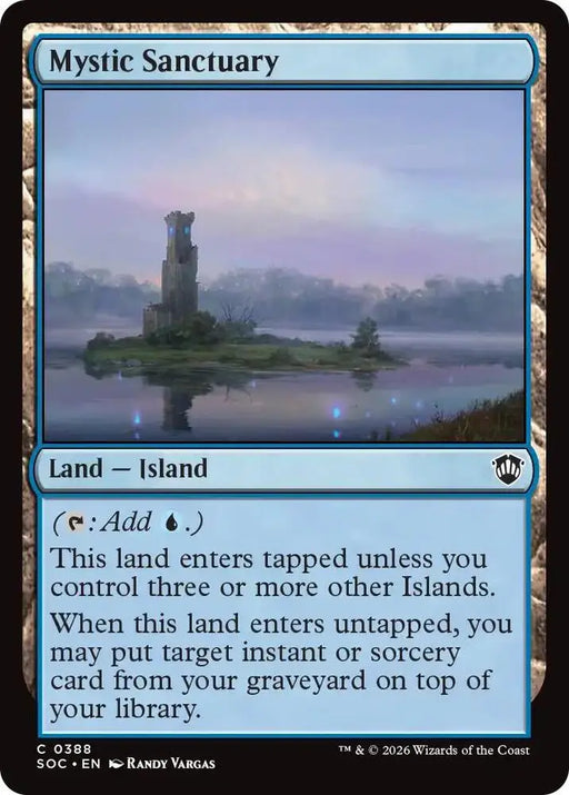 Mystic Sanctuary (388) [Secrets of Strixhaven Commander]